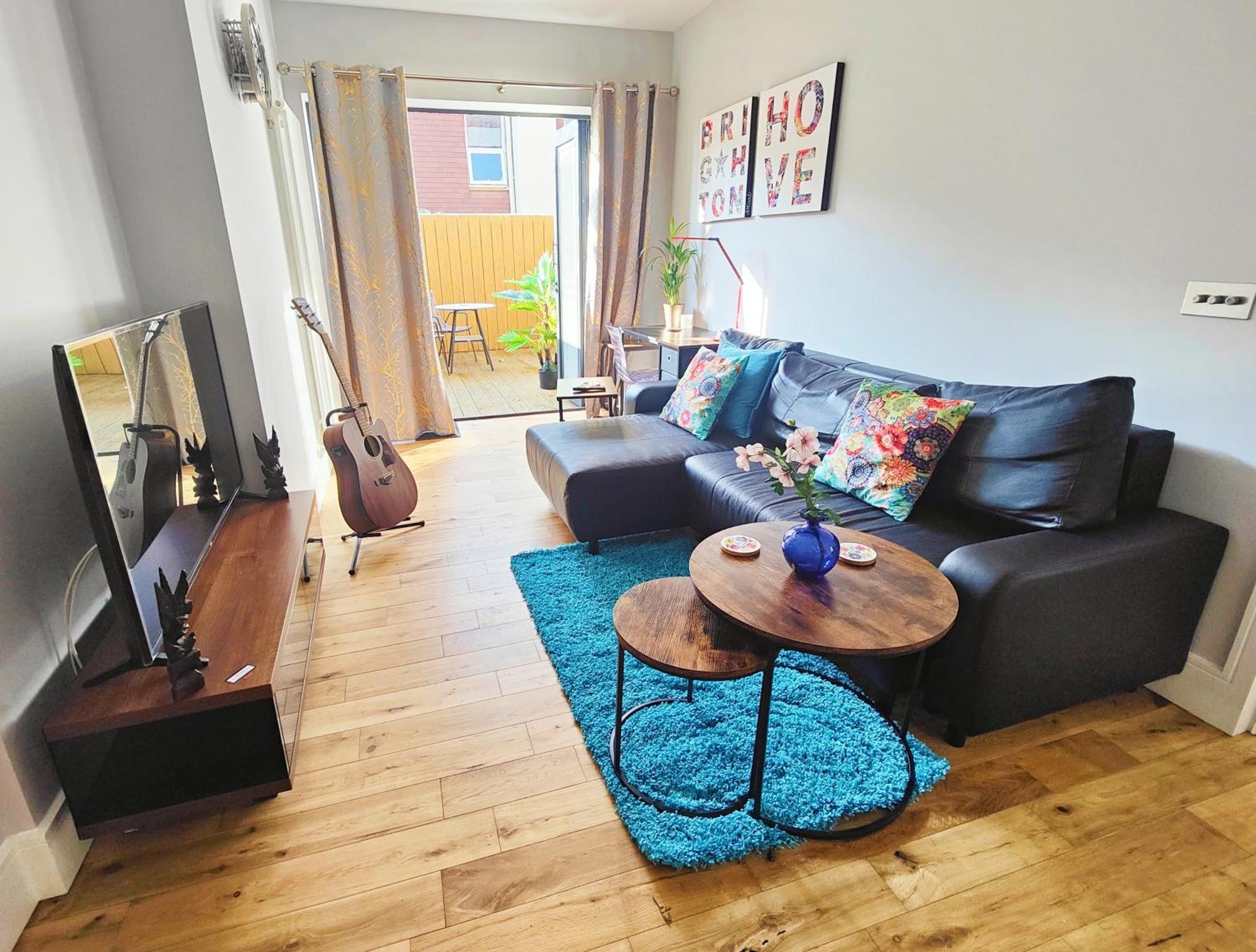 Modern Central Brighton Patio Apartment برايتون المظهر الخارجي الصورة