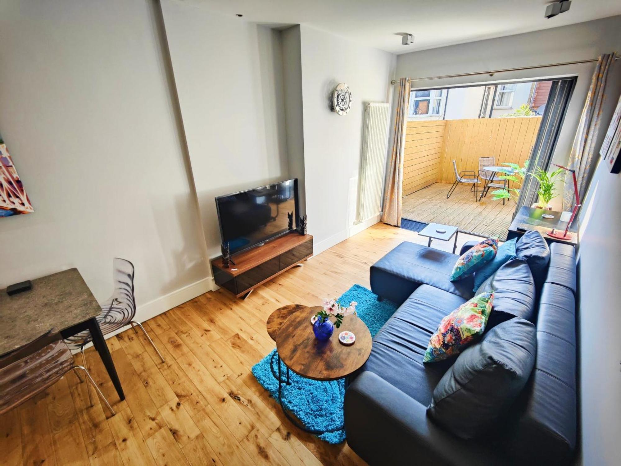 Modern Central Brighton Patio Apartment برايتون المظهر الخارجي الصورة
